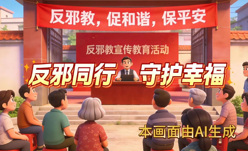 《反邪同行 守护幸福》